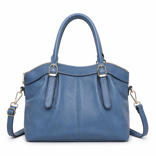 Genuine leather shoulder crossbody handbag from Lace & Luxe with a sleek design and adjustable strap, perfect for everyday use.