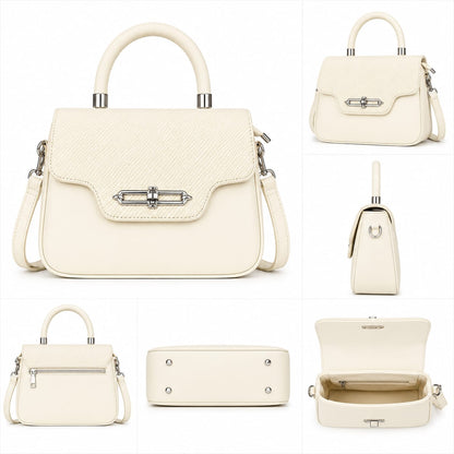Women’s Structured Handbag – Elegant Top Handle Shoulder Bag