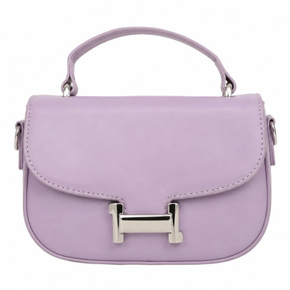 Mini Saddle Crossbody Bag with Buckle | Lace & Luxe