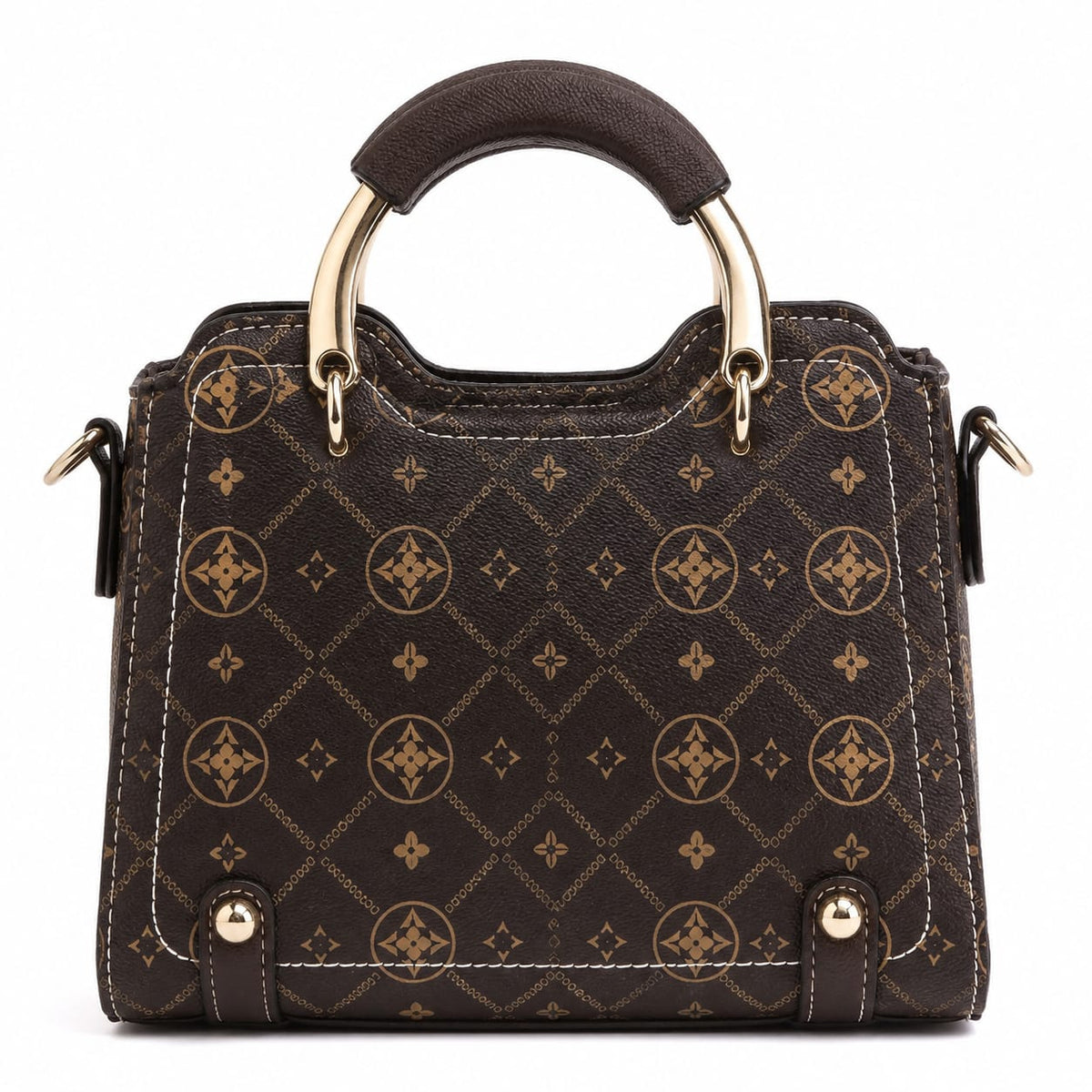 Structured Women’s Handbag, Top Handle Shoulder Bag, Crossbody Purse, Elegant Everyday Bag Lace & Luxe