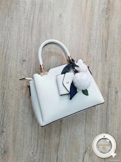 Large Leather Tote Shoulder Bag by Lace & Luxe featuring spacious interior and stylish design for everyday use